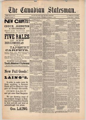 Canadian Statesman (Bowmanville, ON), 12 Sep 1888