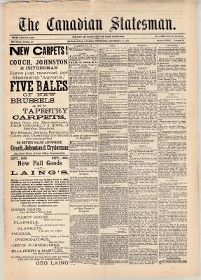 Canadian Statesman (Bowmanville, ON), 19 Sep 1888