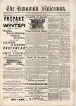 Canadian Statesman (Bowmanville, ON), 21 Nov 1888