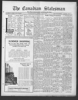 Canadian Statesman (Bowmanville, ON), 1 Jul 1926