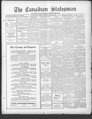 Canadian Statesman (Bowmanville, ON), 24 May 1928