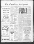 Canadian Statesman (Bowmanville, ON), 5 Dec 1929