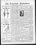 Canadian Statesman (Bowmanville, ON), 10 Jul 1930