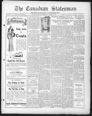 Canadian Statesman (Bowmanville, ON), 25 Sep 1930