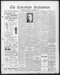 Canadian Statesman (Bowmanville, ON), 13 Nov 1930