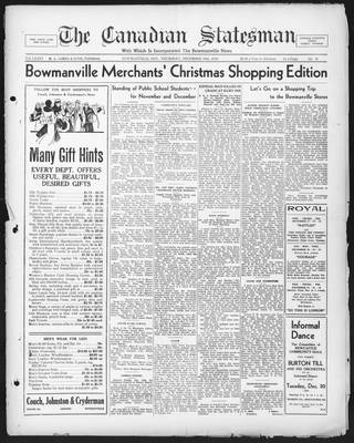 Canadian Statesman (Bowmanville, ON), 18 Dec 1930