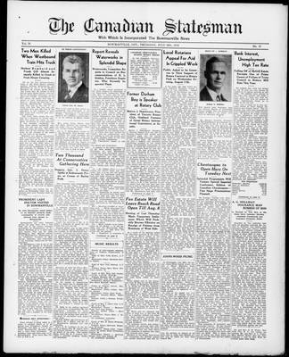 Canadian Statesman (Bowmanville, ON), 28 Jul 1932