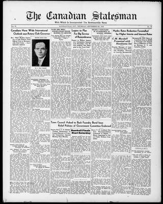 Canadian Statesman (Bowmanville, ON), 8 Sep 1932