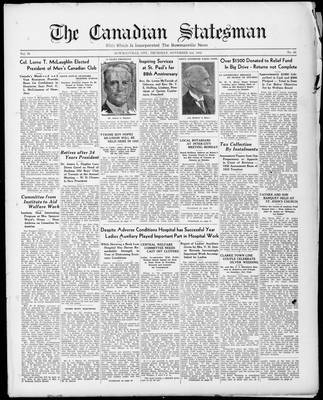 Canadian Statesman (Bowmanville, ON), 3 Nov 1932