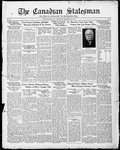 Canadian Statesman (Bowmanville, ON), 8 Dec 1932