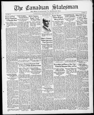 Canadian Statesman (Bowmanville, ON), 11 May 1933