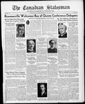 Canadian Statesman (Bowmanville, ON), 1 Jun 1933
