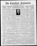 Canadian Statesman (Bowmanville, ON), 27 Jul 1933