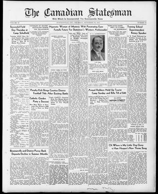 Canadian Statesman (Bowmanville, ON), 7 Sep 1933