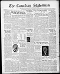 Canadian Statesman (Bowmanville, ON), 7 Dec 1933