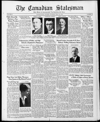 Canadian Statesman (Bowmanville, ON), 3 May 1934