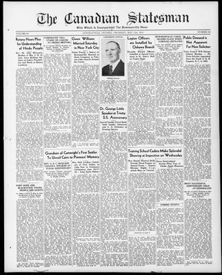 Canadian Statesman (Bowmanville, ON), 31 May 1934