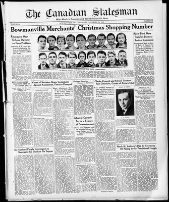 Canadian Statesman (Bowmanville, ON), 29 Nov 1934