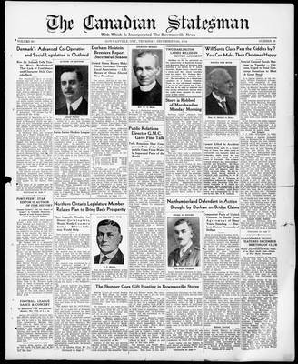 Canadian Statesman (Bowmanville, ON), 13 Dec 1934