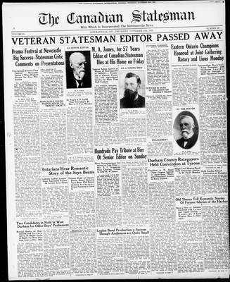 Canadian Statesman (Bowmanville, ON), 28 Nov 1935