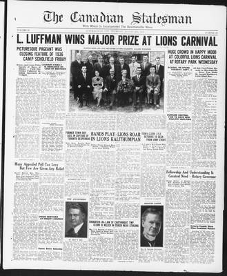 Canadian Statesman (Bowmanville, ON), 20 Aug 1936