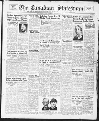 Canadian Statesman (Bowmanville, ON), 20 Jan 1938