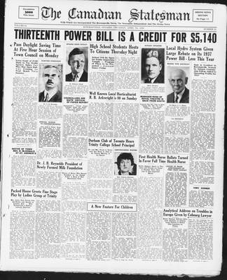 Canadian Statesman (Bowmanville, ON), 7 Apr 1938