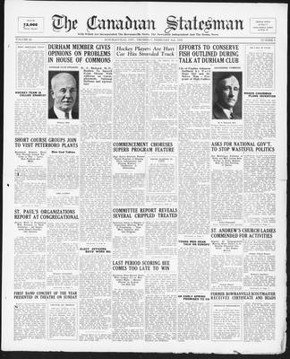 Canadian Statesman (Bowmanville, ON), 2 Feb 1939