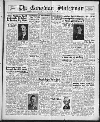 Canadian Statesman (Bowmanville, ON), 27 Jul 1939