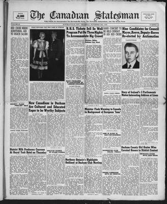 Canadian Statesman (Bowmanville, ON), 30 Nov 1939