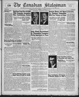 Canadian Statesman (Bowmanville, ON), 14 Dec 1939