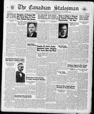 Canadian Statesman (Bowmanville, ON), 7 Mar 1940