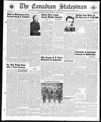 Canadian Statesman (Bowmanville, ON), 5 Apr 1945