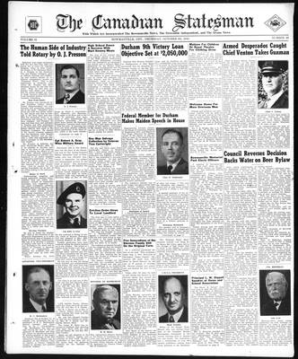 Canadian Statesman (Bowmanville, ON), 4 Oct 1945