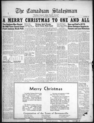 Canadian Statesman (Bowmanville, ON), 24 Dec 1947