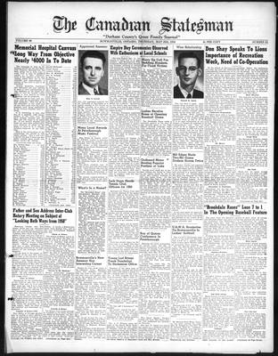 Canadian Statesman (Bowmanville, ON), 25 May 1950