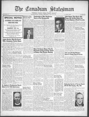 Canadian Statesman (Bowmanville, ON), 17 May 1951