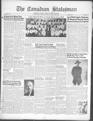 Canadian Statesman (Bowmanville, ON), 26 Mar 1953