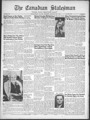 Canadian Statesman (Bowmanville, ON), 11 Feb 1954