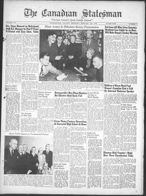 Canadian Statesman (Bowmanville, ON), 18 Feb 1954