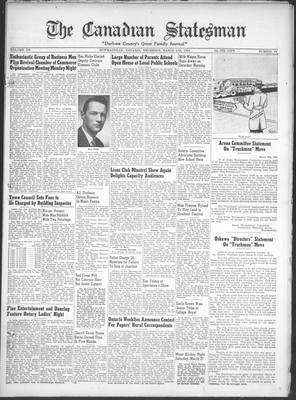 Canadian Statesman (Bowmanville, ON), 11 Mar 1954