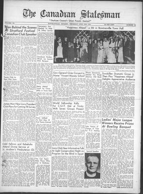 Canadian Statesman (Bowmanville, ON), 29 Apr 1954