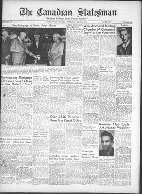 Canadian Statesman (Bowmanville, ON), 20 May 1954