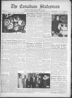 Canadian Statesman (Bowmanville, ON), 4 Nov 1954