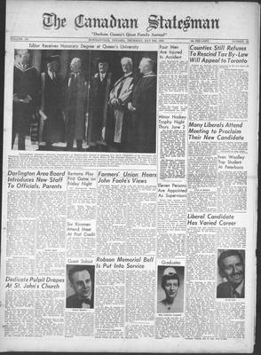 Canadian Statesman (Bowmanville, ON), 26 May 1955