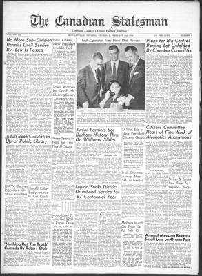 Canadian Statesman (Bowmanville, ON), 2 Feb 1956