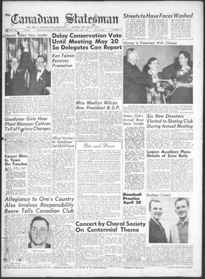 Canadian Statesman (Bowmanville, ON), 24 Apr 1958