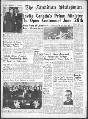 Canadian Statesman (Bowmanville, ON), 15 May 1958