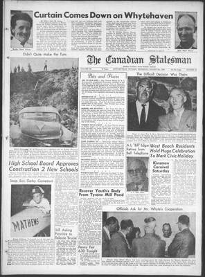 Canadian Statesman (Bowmanville, ON), 6 Aug 1959