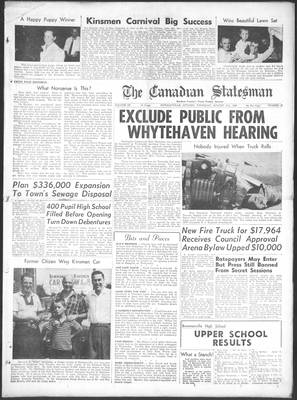 Canadian Statesman (Bowmanville, ON), 13 Aug 1959